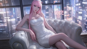 可爱窗户边女孩