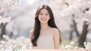 清纯甜美系少女