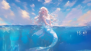 唯美海洋美人鱼