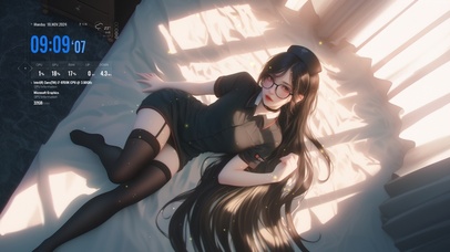 她的微笑如天使般温柔