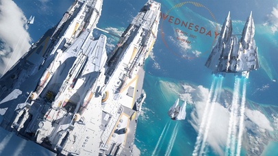 宇宙舰队在出发