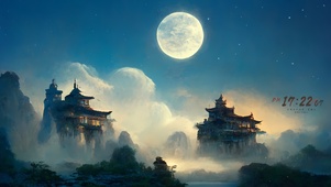 唯美 昆仑仙境