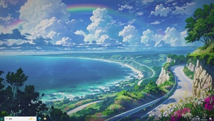 花路向海-桌面主题