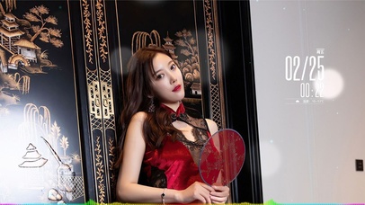 4k性感旗袍美女