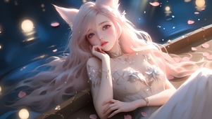 唯美狐耳少女