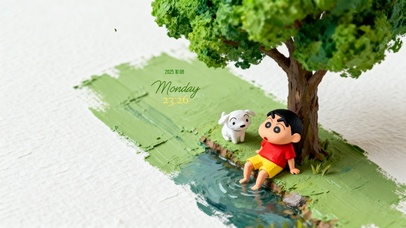 极简治愈插画~ 小森林秘境