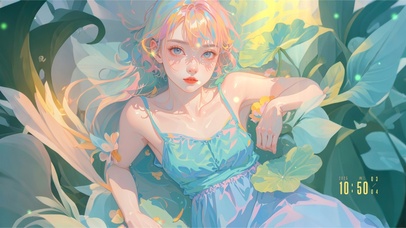 4k 清纯甜美女孩