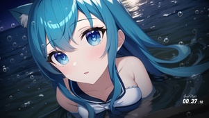 海中女孩