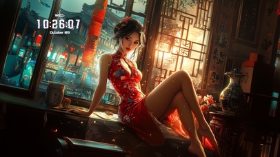 漫步间仿佛空中游荡，目不转睛