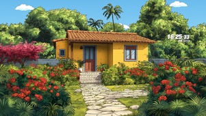 热带森林小屋