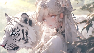 白虎少女2