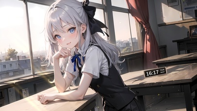 4K唯美清纯可爱小学妹