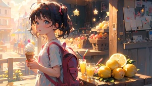 夏日冰淇淋