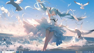 海边初音