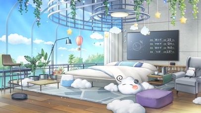 大白的房间 白天