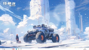 雪地汽车
