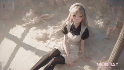 她的微笑如同春风拂面