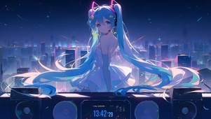 可爱电音少女
