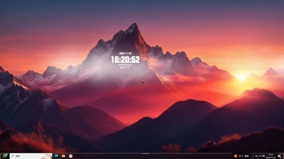 山峦叠嶂—【主题桌面】