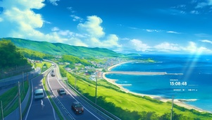 驶入环海公路