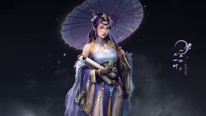 4K唯美古风鹿女