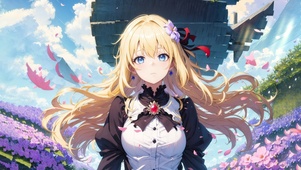 夏日动漫少女