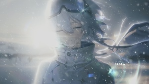 迎著晨雪去登頂