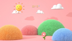 卡通可爱毛绒