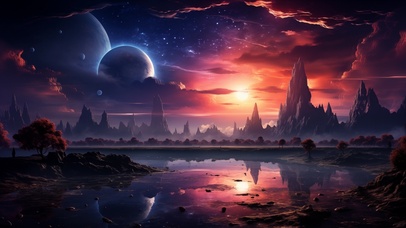 4K 宇宙星空美景 唯美星空