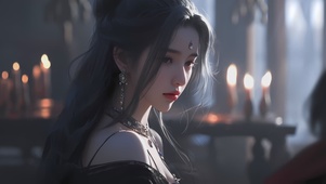 【4K】古风汉服国风性感美女