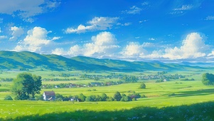 草原村落