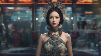 【4K】国风美女