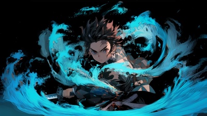 日晕之龙！炭治郎觉醒赫刀！