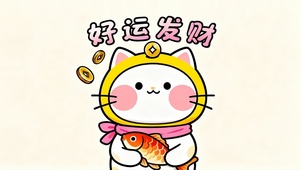 发财好运猫