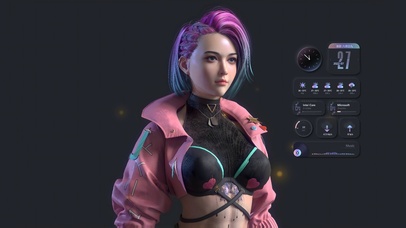 4K都市潮流美女