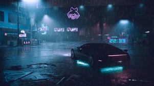 城市雨夜