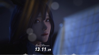 黑暗中的cos女神