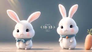 可爱小兔子