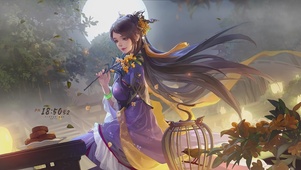 清纯古风少女