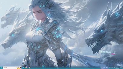 机甲主题 冰雪龙骑士