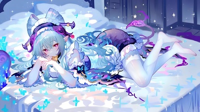 趴着的白丝少女-梦见月瑞希