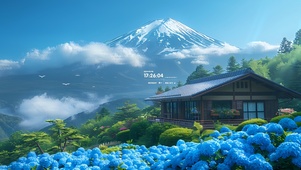 山间小屋