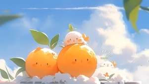 阳光清新橘子	