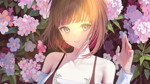 短发女孩