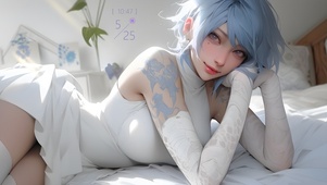 白色婚纱新娘