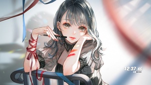 可爱时尚女孩