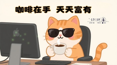 咖啡在手，天天富有