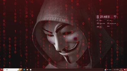 红黑客—【主题桌面】