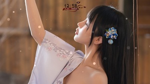 清纯性感制服美女