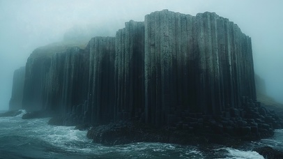 黑色玄武岩海岸